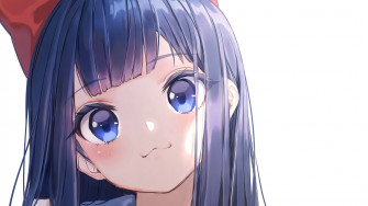 Cute Anime Girl Pipimi Pop Team Epic 4k Wallpaper iPhone HD Phone