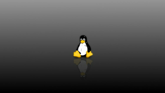 Simple Classic Tux Wallpaper By Sircrow
