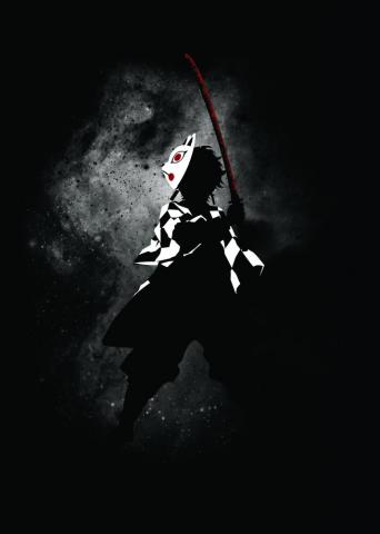 Tanjiro Kamado Poster By Sooru Displate Animes