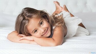 Cute Little Baby Girl With Smile HD Wallpaper Babies