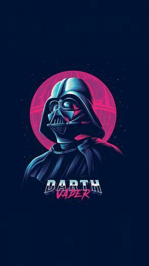 Darth Vader Minimalist Art Wallpaper Cool Background