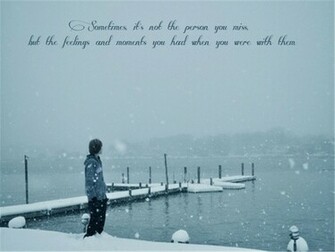 Missing Someone Beautiful Sad Quotes Image HD Wallpaper
