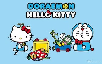 Kitty X Doraemon Wallpaper April O More