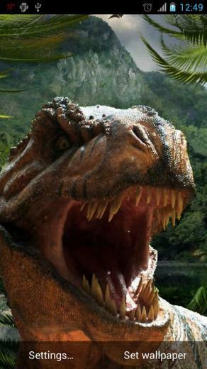 Dinosaurs Live Wallpaper Android Apps And Tests Androidpit