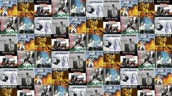Sum Half Hour Power Offspring Smash Anti Flag Wallpaper Tiled