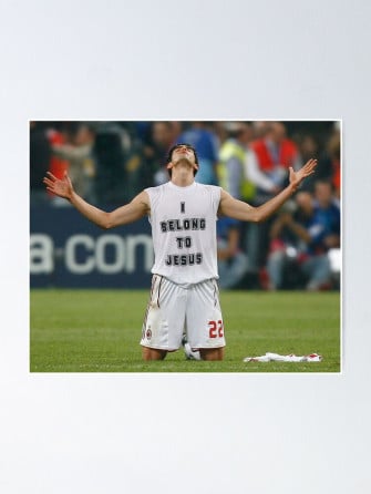 Kaka I Belong To Jesus Poster By Klerinjomon