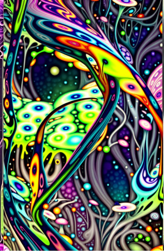 Trippy Shroom Wallpaper