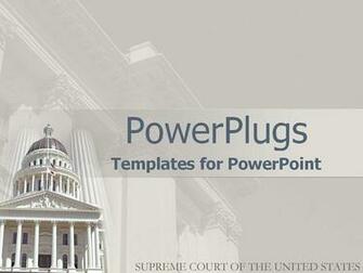 Powerpoint Template Supreme Court Of The United States In