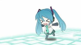 Wallpaper Chibi Hatsune Miku Anime Girls Detached Sleeves