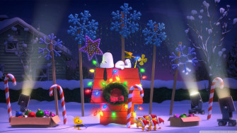 Snoopy Christmas Wallpaper Widescreen Link