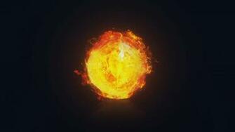 Red Flame Fireballs The Eye Of Sauron Fire HD Wallpaper