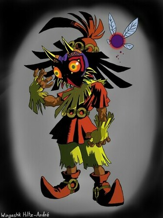 Zelda Majoras Mask Wallpaper Skull Kid S