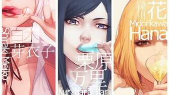 Prison School Kurihara Mari Midorikawa Hana Shiraki Meiko Wallpaper