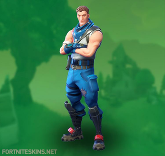 Fortnite Star Spangled Trooper Outfits Skins
