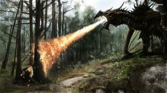 The Elder Scrolls V Skyrim Dragon HD Wallpaper Stylish