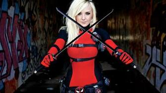 Jessica Nigri Deadpool Cosplay Costumes