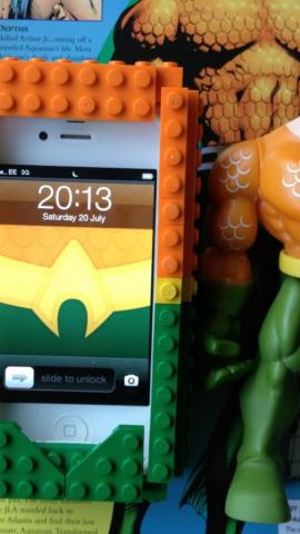 Aquaman iPhone Wallpaper Lego Casing