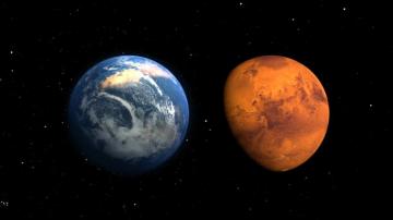 The Look Of A Young Mars Nasa