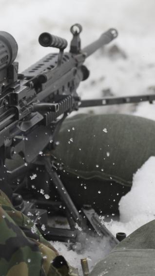 Wallpaper M60 Machine Gun Us Army Military