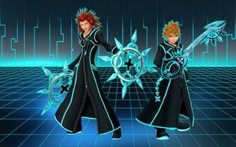 Showing Gallery For Kingdom Hearts Wallpaper Roxas And Axel