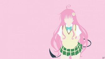 Lala Deviluke To Love Ru Minimalist Wallpaper By Greenmapple17 On