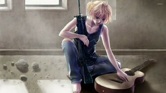 Len Kagamine Vocaloid Wallpaper Anime
