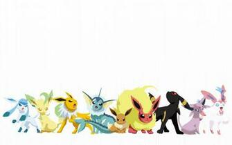 Pokemon Eevee Jolteon Flareon Vaporeon Espeon Umbreon