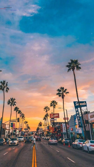 Los Angeles Phone Wallpaper