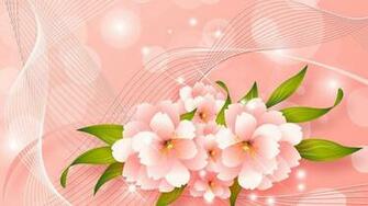 Light Pink Flower Wallpaper