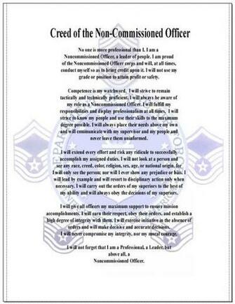 Free download USMC NCO Creed Print Out [1127x843] for your Desktop ...