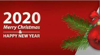 Merry Christmas And Happy New Year Wishes HD Image