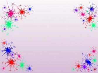 Fireworks Border Ppt Background Borders Frames