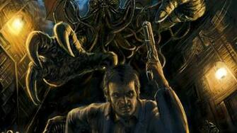 Of Cthulhu Horror Rpg Survival Shooter Call Fantasy Wallpaper
