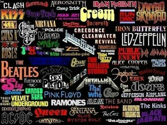 Classic Rock Image Band Logos Wallpaper Photos