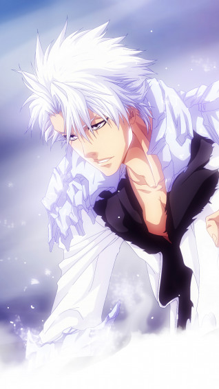 Toshiro Hitsugaya Bankai Bleach 4k Wallpaper