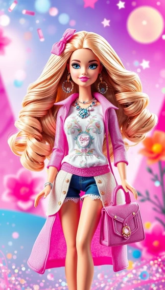 Barbie Doll Wallpaper For