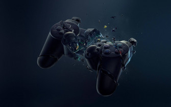 Shattered Ps4 Controller Nxaa1vqeksucq9zb Wallpaper