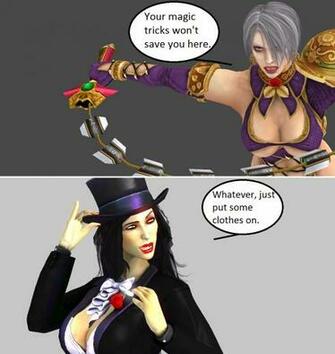 Ivy Valentine Vs Zatanna Updated By Xxtrettaxx Customization Wallpaper