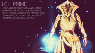 Warframe Loki Prime Wallpaper By Thespaceknight