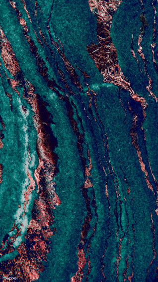 Refreshing Mint Green Marble Pattern Wallpaper