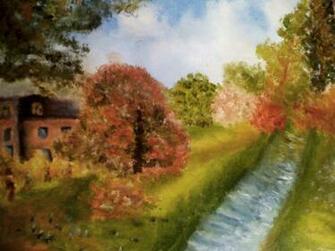 Monet Inspired Landscape By Xxchiiky1