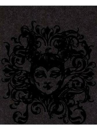 Graham Brown Black Midnight Maleficent Flock Wallpaper House Of