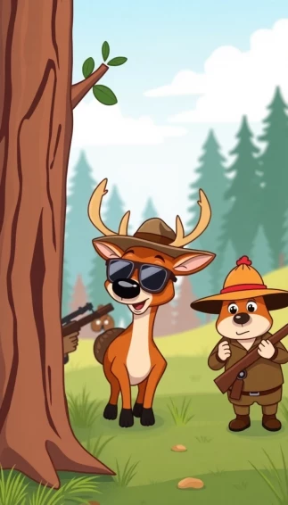 Funny Hunting Wallpaper