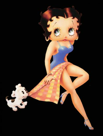 Betty Boop At The Beach Pelauts