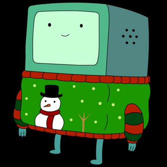 Xmas Bmo From Adventure Time Png By Princessxsofia