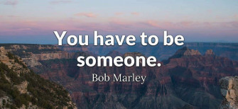 Bob Marley Quotes Scenic Wallpaper