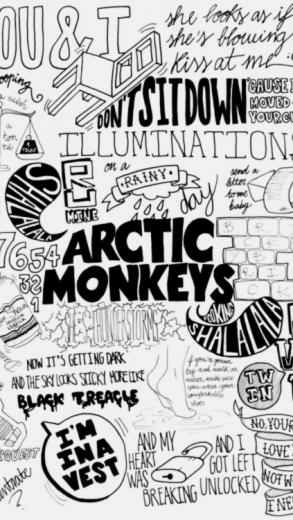 Arctic Monkeys iPhone Wallpaper