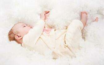 Cute Baby Asleep Wallpaper HD Desktop