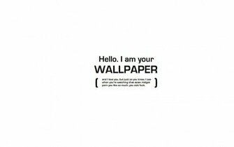 Funny Written Wallpaper