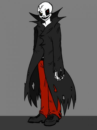 Underfell Gaster By Kittianne Chan